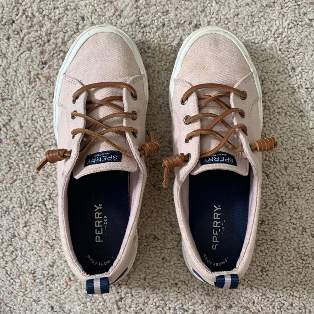 Pink Sperry Shoes Size 7.5